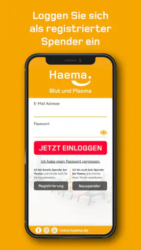 MyHaema - Blut- & Plasmaspende screenshot 2