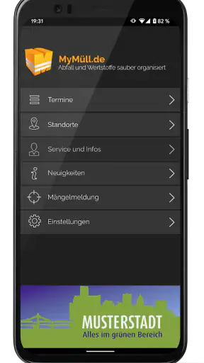 MyMüll.de - Abfall App screenshot 1