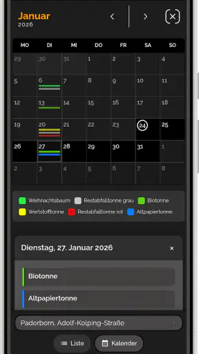 MyMüll.de - Abfall App screenshot 2