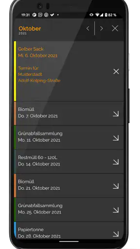MyMüll.de - Abfall App screenshot 3