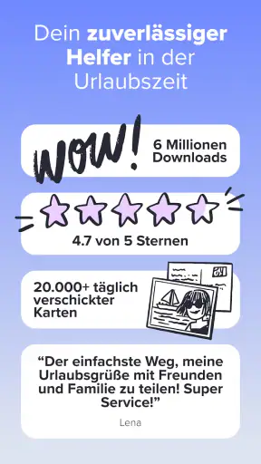 MyPostcard Postkarten App screenshot 6