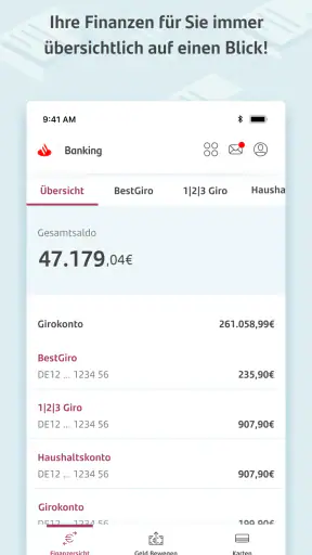 MySantander Banking screenshot 2