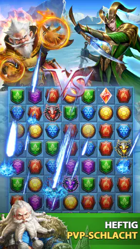 MythWars & Puzzles: RPG Match3 screenshot 12