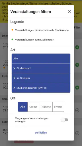 myUFR - Universität Freiburg screenshot 3