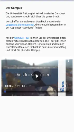 myUFR - Universität Freiburg screenshot 6