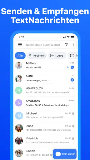 Nachrichten SMS - Messages screenshot 1