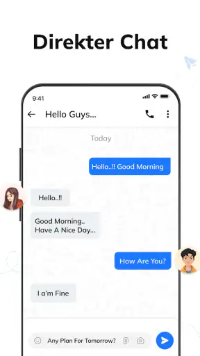 Nachrichten: Text SMS Home App screenshot 2
