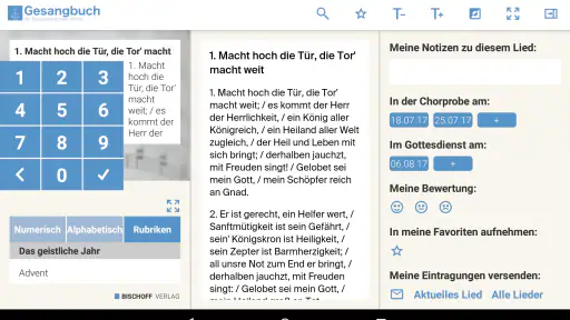 NAK Gesangbuch screenshot 5
