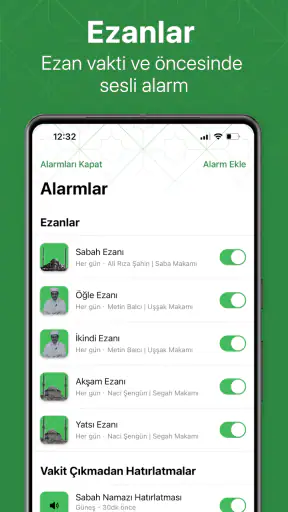 Namaz Vakitleri: Alarm & Kıble screenshot 2
