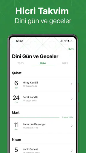 Namaz Vakitleri: Alarm & Kıble screenshot 7