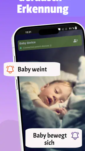 Babyphone Nani: Sichere Kamera screenshot 3