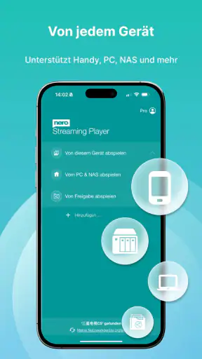 Nero Streaming Player Pro screenshot 2