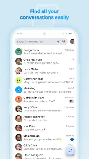 Nextcloud Talk screenshot 2