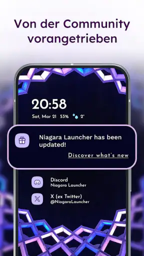 Niagara Launcher ‧ Homescreen screenshot 11