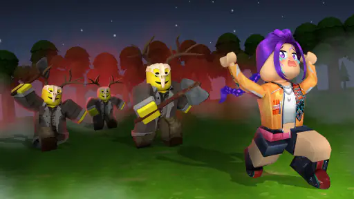 Night in Survive Dark Forest screenshot 4