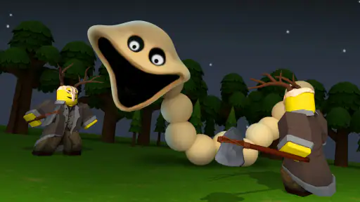 Night in Survive Dark Forest screenshot 6
