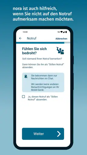 nora - Notruf-App screenshot 6