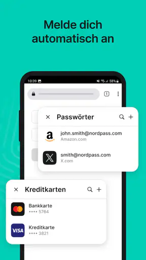 NordPass: Passwort Manager App screenshot 2
