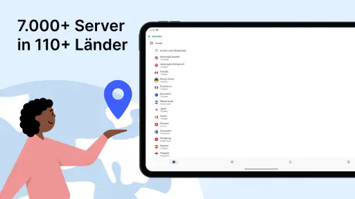 NordVPN – VPN für Privatsphäre screenshot 9