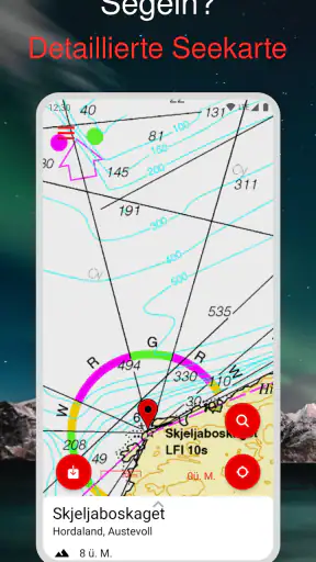 Norwegische Karte screenshot 2