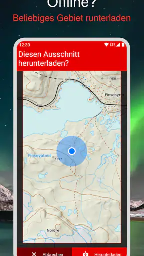 Norwegische Karte screenshot 3