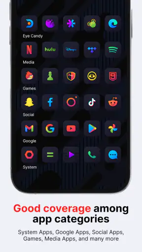 Nova Dark Icon Pack screenshot 4