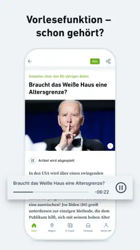 NP - Nachrichten und Podcast screenshot 7
