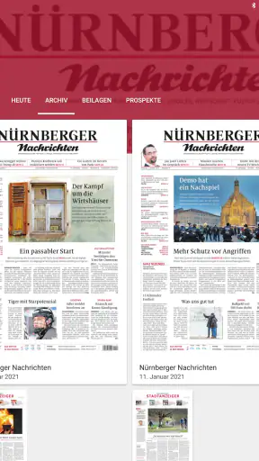 Nürnberger Nachrichten E-Paper screenshot 9