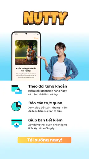 Nutty - Quản lý chi tiêu screenshot 2