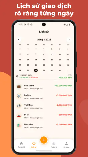 Nutty - Quản lý chi tiêu screenshot 7