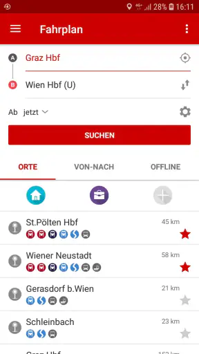 ÖBB Scotty screenshot 1