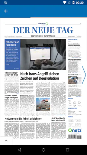 Oberpfalz Medien E-Paper screenshot 3