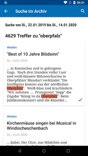 Oberpfalz Medien E-Paper screenshot 6