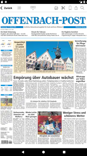 Offenbach-Post E-Paper screenshot 10
