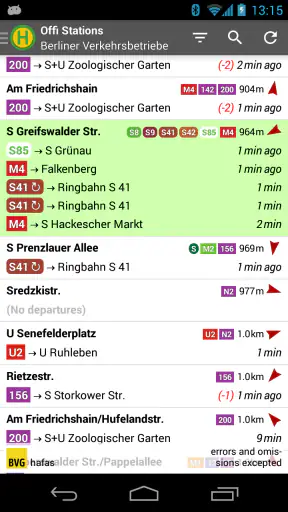 Öffi - Fahrplanauskunft screenshot 1