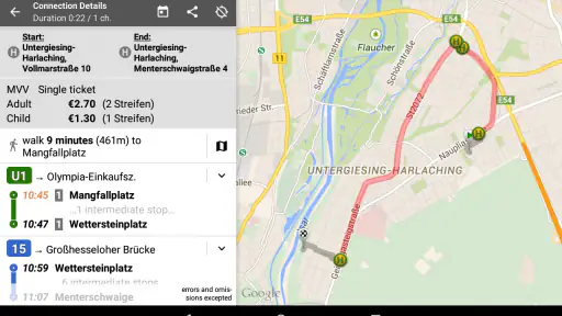 Öffi - Fahrplanauskunft screenshot 10