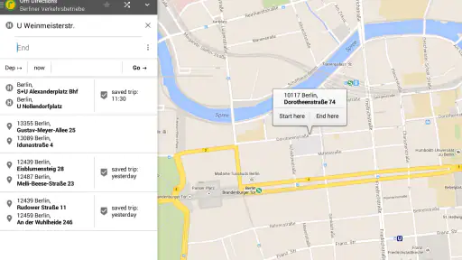 Öffi - Fahrplanauskunft screenshot 12