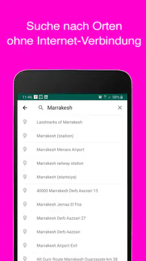 Offline-Karte von Marrakesh un screenshot 3