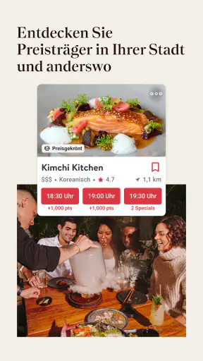 OpenTable screenshot 2