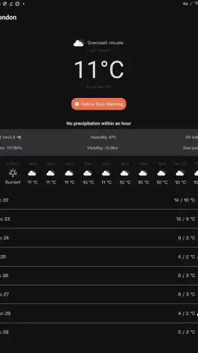 OpenWeather screenshot 6