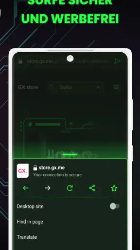 Opera GX: Gaming-Browser screenshot 3