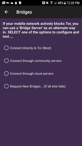 Orbot: Tor für Android screenshot 2