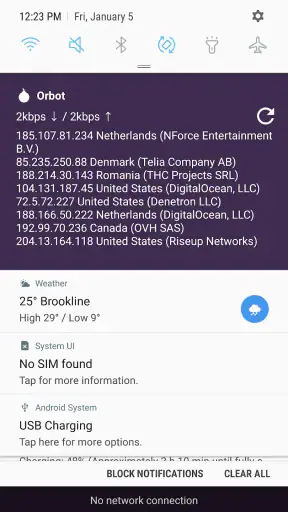 Orbot: Tor für Android screenshot 7