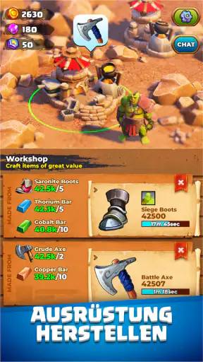 Orecraft: Orc Mining Camp screenshot 10