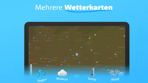 Overdrop wetter und regenradar screenshot 10