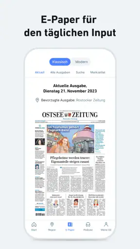 OZ - Nachrichten und Podcast screenshot 3