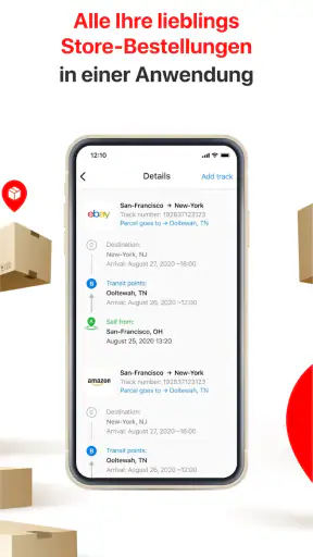 Parcelee - Package Tracker screenshot 3