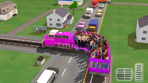 Passenger Express Train Game screenshot 10