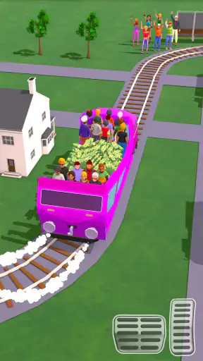 Passenger Express Train Game screenshot 12