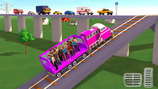 Passenger Express Train Game screenshot 9